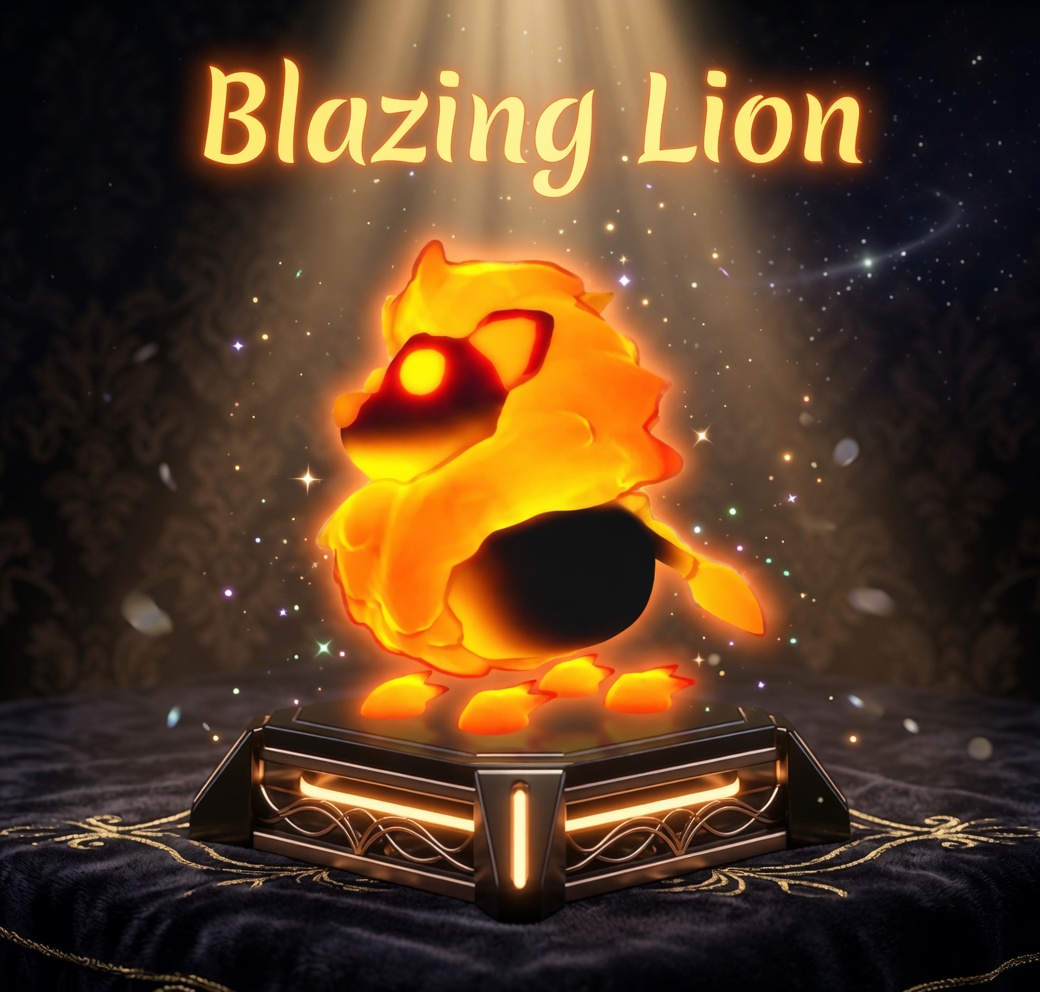 Blazing Lion – Fast Delivery (Roblox Adopt Me)
