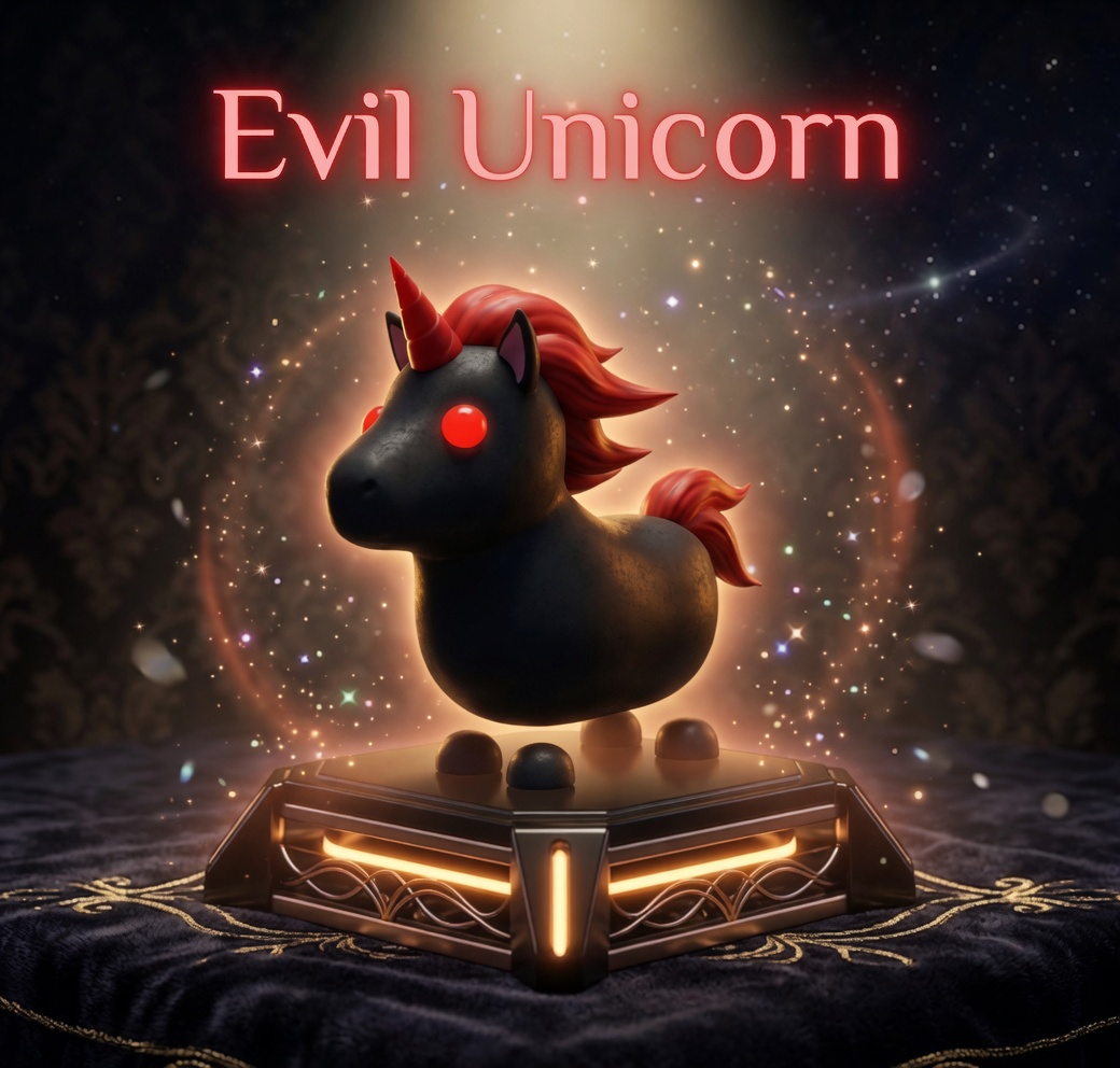 Evil Unicorn – Fast Delivery (Roblox Adopt Me)
